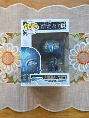 Funko Pop! Aneka (Midnight Angel) Metallic Figure Black Panther #1178 Wakanda